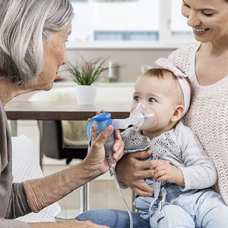 How to use a nebuliser correctly with babies, toddlers and children